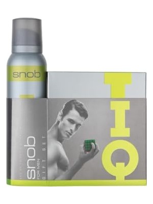 Hakay Snob Iq Edt+Deodorant Gift Set, 250 ml