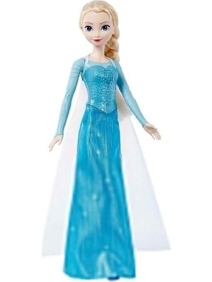 Hakay Mattel Disney Karlar Ülkesi Oyuncakları, Karlar Ülkesi Filmindeki 'let It Go' Şarkısını 4 Dilde Seslendiren ve Filmdeki Kıyafetini Giyen, Şarkı Söyleyen Elsa Bebek, JDX52