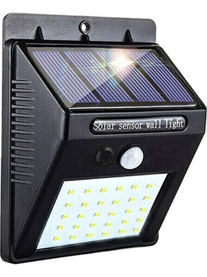 Hakay Solar Güneş Enerjili Şarj Olabilen 20 Ledli Bahçe Lambası