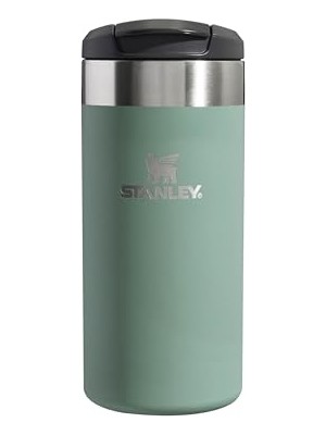 Hakay Stanley The Aerolight Transit Mug Termos 0.35 Litre - Yeşil (Shale Metallic) | Paslanmaz Çelik