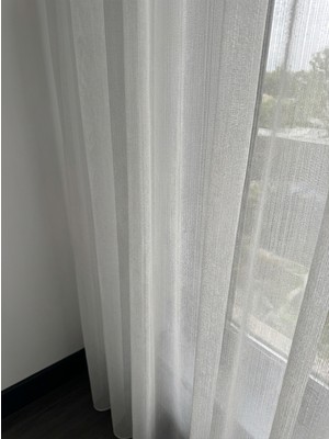 Demor Home Pırlanta Tül Perde 1/3 Sık Pile Ağır Gramaj  Yüksek Kalite