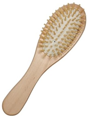 Frefly Store Ahşap Bambu Saç Tarağı Büyük Boy Saç Fırçası