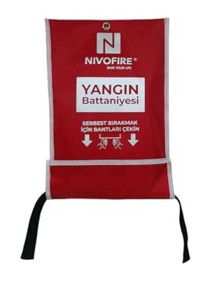 Hakay Yangın Battaniyesi 100X100CM