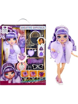 Aesco Mgae, Rainbow High Violet - Kristal Serisi Bebeği, Rainbow High