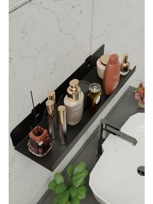 Aesco Ultra Güçlü Yapışkanlı Organizer Raf, Banyo ve Diğer Alanlar Için Uygun