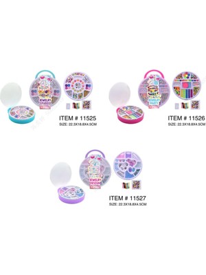Frefly Store Mınıso Kız Çocuk Bileklik Yapım Seti, Standart, 2015504810107, Çok Renkli, Kız Çocuk
