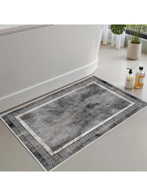 Frefly Store Monnhein Banyo Paspası, Yumuşak Banyo Halısı, Kaymaz Dot Tabanlı, Su Emici, Makinede Yıkanabilir - 80 x 150 cm
