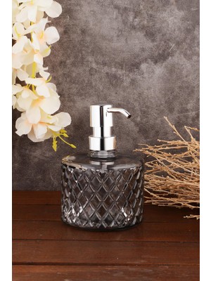 Frefly Store Angdesign Kristal Cam Sıvı Sabunluk - Füme (Füme)