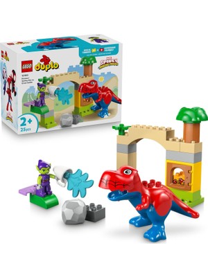 Frefly Store LEGO Duplo Marvel Dinozor Spidey-Rex, Yeşil Goblin’e Karşı 10463