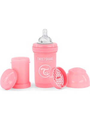 Frefly Store Twistshake Anti-Kolik Bebek Biberonu Pembe 0+ Ay 180 ml