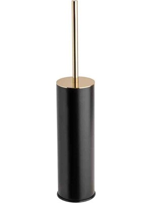 Frefly Store System Banyo Klozet Frıçası Siyah-Gold Renk 424X84X84 mm Siyah Tek Ebat BA4004 009 Al6-Gl