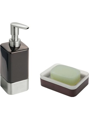 Frefly Store Bosphorus Homi Sıvı Sabunluk ve Sabunluk 2 Li Banyo Seti