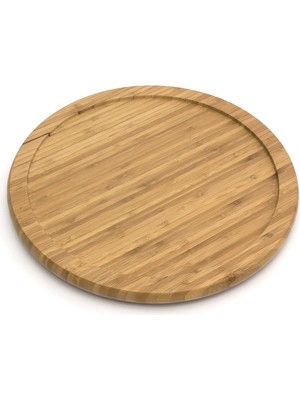 Frefly Store Lipper International 8301 Bambu Ahşap 25,4 cm Mutfak Döner Tablası