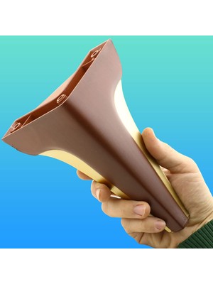 Frefly Store BADEM10 Endülüs Mobilya Kanepe Sehpa Tv Ünitesi Baza Koltuk Ayağı Kahverengi Ceviz Renk 20 cm Ayak
