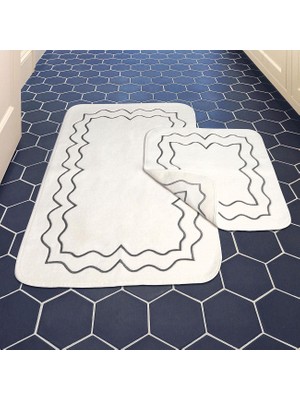 Frefly Store Helena 2'li Nakışlı 60 x 100 cm