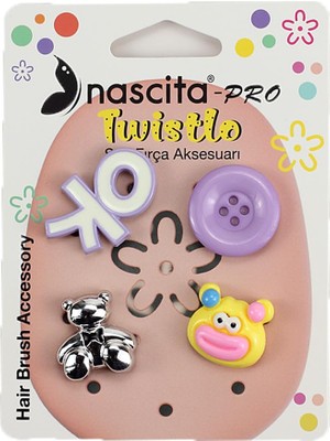 Frefly Store Nascita 4lü Saç Fırça Aksesuarı - 04