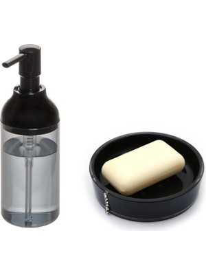 Frefly Store Bosphorus Homi Sıvı Sabunluk ve Sabunluk 2 Li Banyo Seti