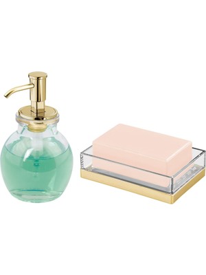Frefly Store Bosphorus Homi Sıvı Sabunluk ve Sabunluk 2 Li Banyo Seti