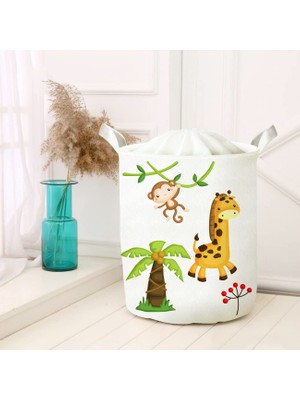 Frefly Store Dijital Baskılı Çok Amaçlı Sepet Model 40025034