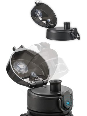 Frefly Store Uzspace Yedek Kapak Büyük Yedek Kapak 650-800-1000ML -Uyumlu Yedek Kapak