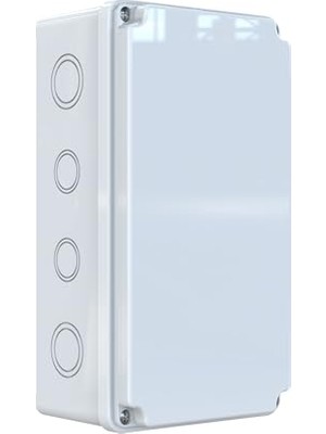 Frefly Store Yavuz Buat Kutusu, Bağlantı Kutusu, Dağıtım Kutusu IP65 Su Geçirmez 120 x 220 x 80 mm Muhafaza Kutusu Poli 032-1222