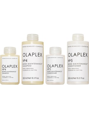 Frefly Store Olaplex Home & Away Daily Ritual Kit - Ev ve Seyahat Için Bağ Güçlendirici Günlük Saç Bakım Seti