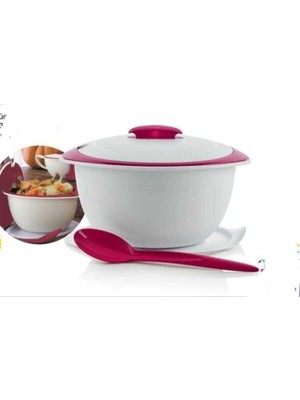Frefly Store Tupperware Şık Servis ve Kaşığı 3,5 Lt
