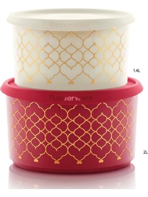 Frefly Store Tupperware 2 Li Tek Parmak Set