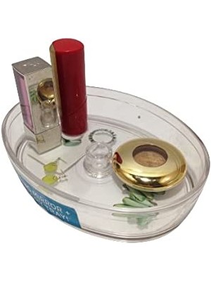 Frefly Store Bosphorus Homi Çekmece Içi Kozmetik ve Takı Düzenleyici Oval 18X11X3CM