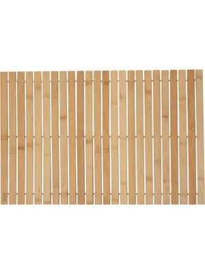 Frefly Store 5fıve Boho Bambu Banyo Paspası 40X60 cm