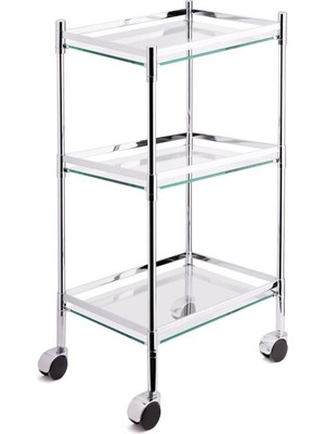 Frefly Store System Hareketli Banyo Sehpası Krom Renk 810X333X429 mm