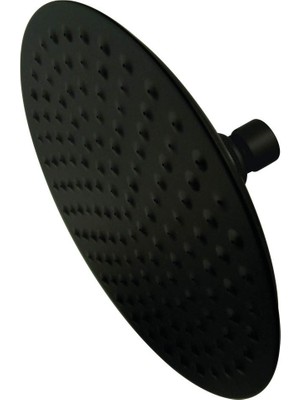 Frefly Store Kingston Brass K136A0MB Victorian Duş Başlığı, Mat Siyah, 7,75 x 7,75 x 3,25