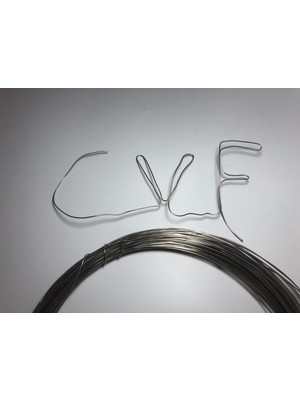 Frefly Store Cvfgrup 1mm Paslanmaz Takı ve Arajman Teli 10 mt