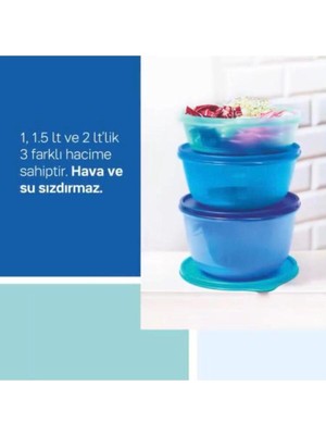 Frefly Store Tupperware Mücize Şekerler 3 Lü Set