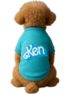Frefly Store Mpz Pets Kedi ve Köpek Kıyafeti & Elbisesi Mavi Sweatshirt Ken Xl