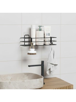 Frefly Store Teome Yapışkanlı Banyo Rafı Duş Şampuanlık Duvar Düzenleyici Organizer
