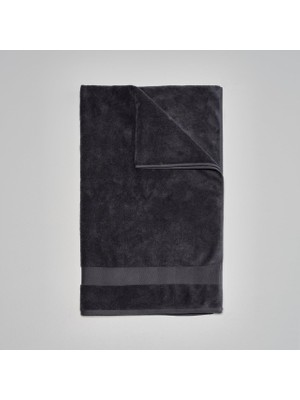 Frefly Store Linens Premium Pamuk 85X150 cm Banyo Havlusu Antrasit