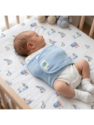 Frefly Store Deux Lapıns Yarım Kemer Kundak - Endless Blue KEMKUN-ENB-000STD