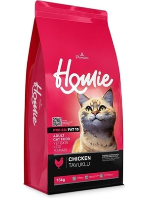 Frefly Store Homie Premium Tavuklu Yetişkin Kedi Maması 15 kg