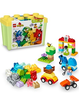 Frefly Store LEGO Duplo Classic Arabalar ve Kamyonlar Yapım Parçası Kutusu 10439 – 1.5 Yaş ve Üzeri Kız ve Erkek Çocuklar Için Eğitici Hediye Fikri, Araç Içeren Yaratıcı Eğlenceli Oyuncak Yapım Seti (80 Parça)