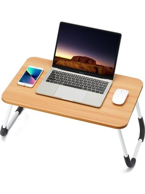 Frefly Store Laptop Sehpası Masası Katlanabilir Yatak Koltuk Üstü Kahvaltı Bilgisayar Sehpası
