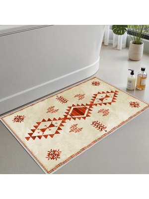 Frefly Store Monnhein Banyo Paspası, Yumuşak Banyo Halısı, Kaymaz Dot Tabanlı, Su Emici, Makinede Yıkanabilir - 40 x 60 cm