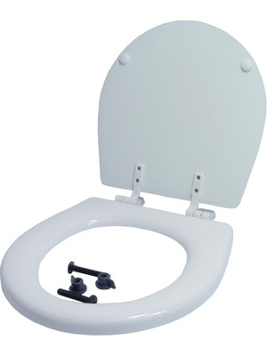 Frefly Store Jabsco 29097-1000 Replacement Toilet Seat And Lid, Compact Size