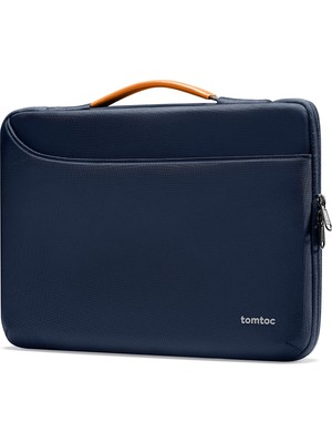 Frefly Store Tomtoc Defender 16" Laptop Çantası – 360° Darbe Koruma, Suya Dayanıklı, Ultra Ince Taşınabilir Kılıf, MacBook Pro/air ve 16" Notebook Uyumlu, Lacivert A22F3B5