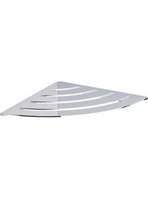Frefly Store System Banyo Krom Duş Rafı Krom Renk 30X210X210 mm Gri Tek Ebat BA3011 043 Cr