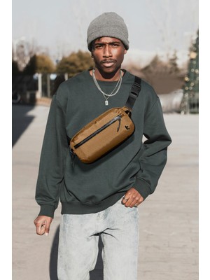 Frefly Store Tomtoc Aviator T35 Haki 3.5l Aksesuar El ve Omuz Çantası - T35M1K1