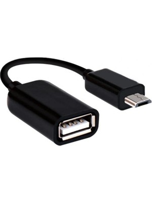 Frefly Store Micro USB To USB Çevirici Dönüştürücü Otg Klavye Mouse Flash Bağlantı Kablosu