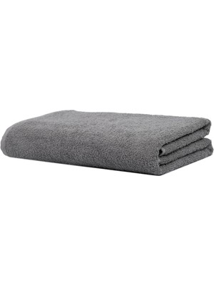 Frefly Store Ilgın Home Basic Banyo HAVLUSU%100 Pamuk (Gri, 90 * 150)