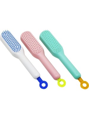 Frefly Store Kolay Temizlenen Saç Fırçası Tarak Fırça Kılı Aç Kapa (5264)
