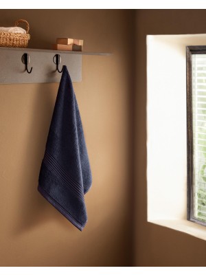 Frefly Store Madame Coco Clarette Yüz Havlusu - Lacivert - 50X80 cm